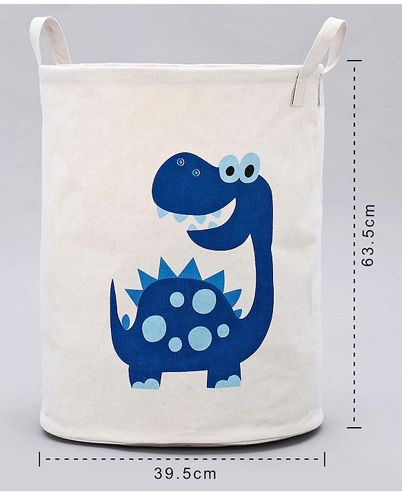 Babyhug Laundry Bag Dinosaur Printed - Blue