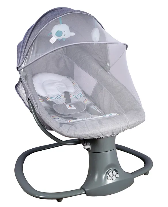 Mastela Deluxe Multi Function Swing with Music Grey Online in