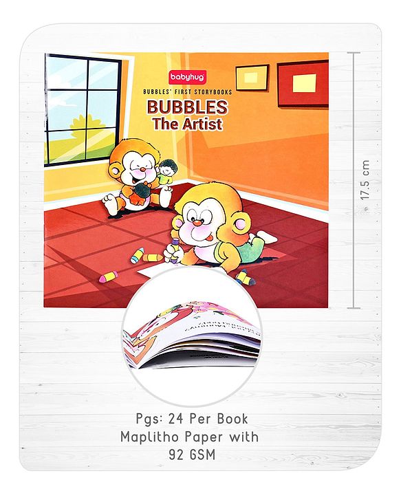Babyhug The Diaries of Bubbles Volume 2 Story Books Set of 6 - English
