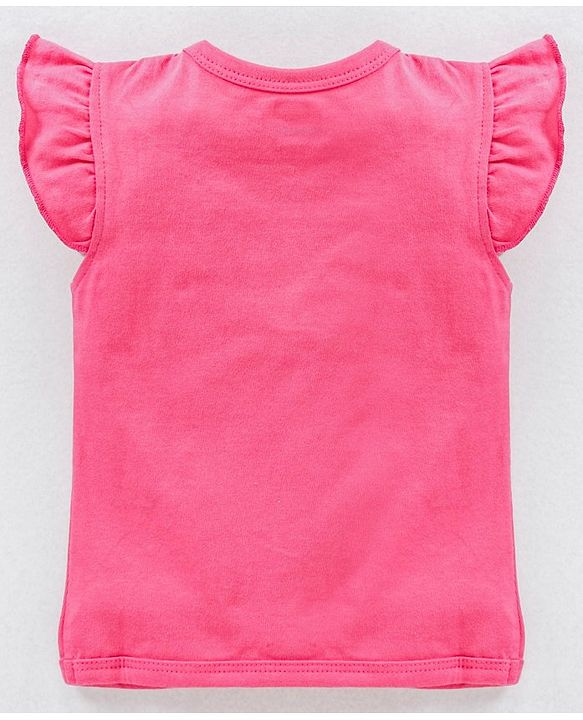 Babyhug Short Sleeves Antibacterial Vests Fruit Print Pack of 3 - Pink Blue Yellow