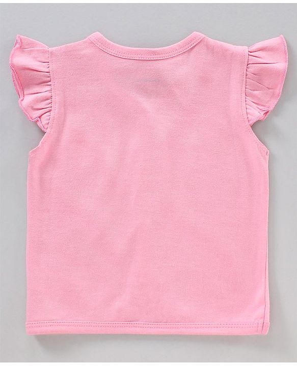Babyhug Anti Bacterial Cap Sleeves Vests Pack of 5 - Multicolour