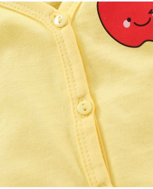Babyhug Anti Bacterial Cap Sleeves Vests Pack of 5 - Multicolour