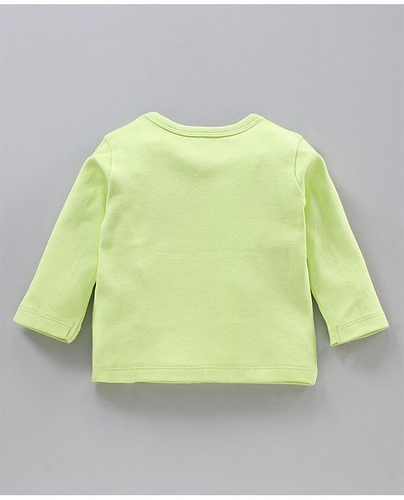 Babyhug Full Sleeves Antibacterial Vests Pack of 3 - Green Blue