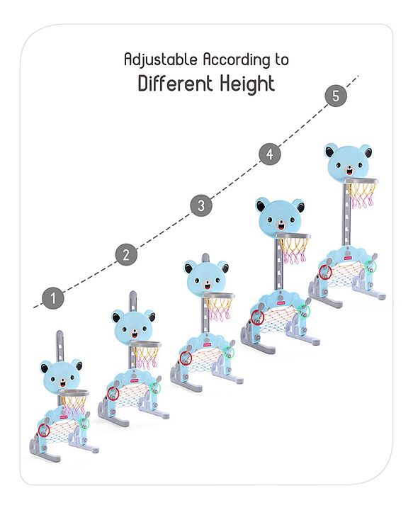 Babyhug 3-In-1 Multi-Activity Playset - Blue