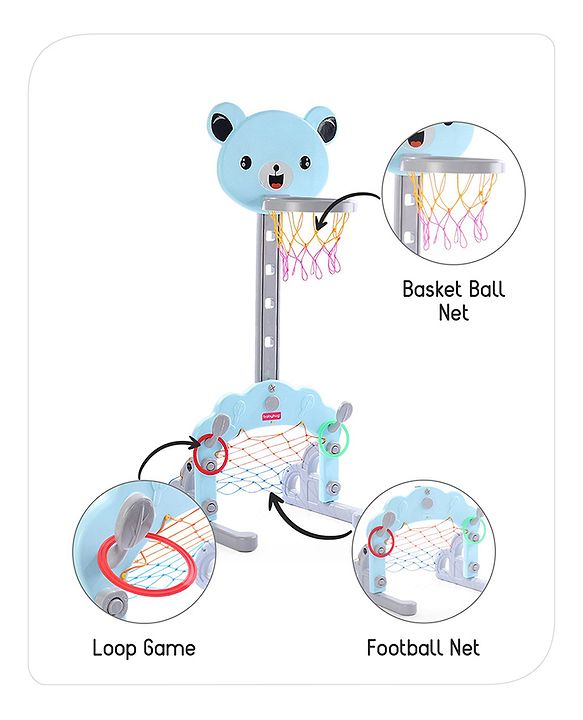 Babyhug 3-In-1 Multi-Activity Playset - Blue