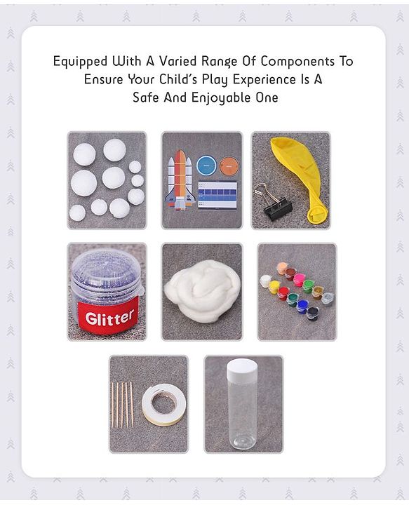 Pine Kids Build Your Own Galaxy DIY Kit - Multicolor