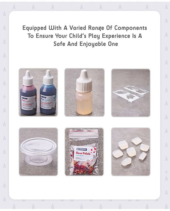 Pine Kids Bubble DIY Soap Making Kit - Multicolor