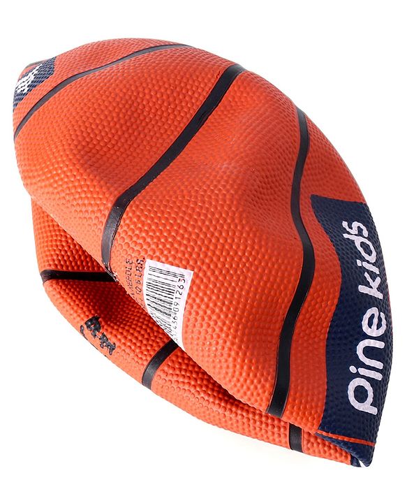 Pine Kids Size 7 Basketball - Orange