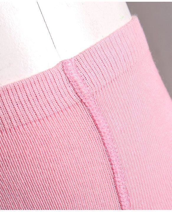 Cute Walk by Babyhug Antibacterial Solid Footed Tights - Pink