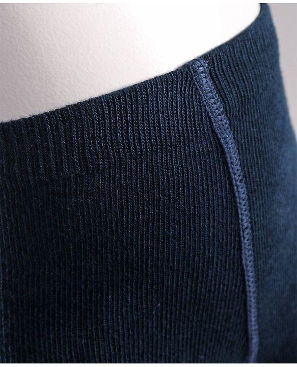 Cutewalk by Babyhug Anti Bacterial Tights Floral Design - Navy Blue
