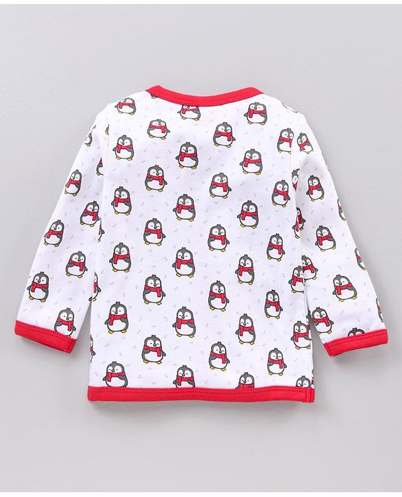 Babyhug Full Sleeves Vests Multi Print Pack Of 5 - Multicolor