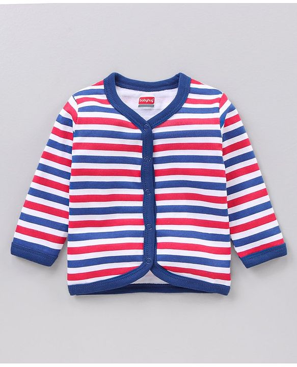 Babyhug Full Sleeves Vests Multi Print Pack Of 5 - Multicolor