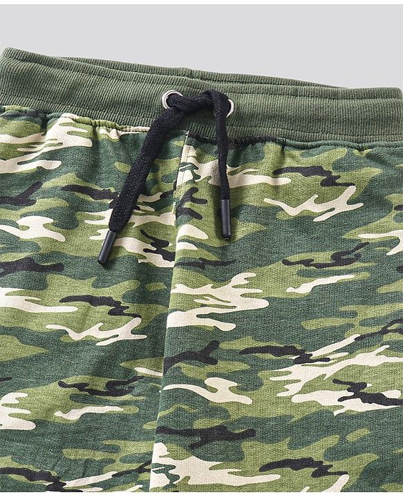 Pine Kids Biowash Full Length Biowash Lounge Pant With Drawstring - Green