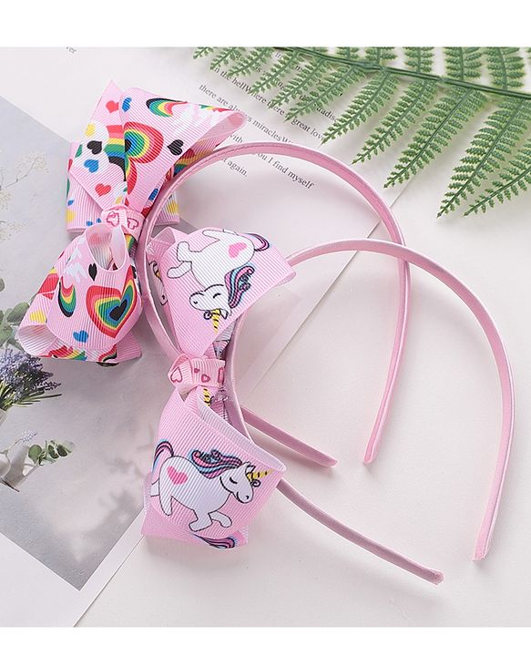 Babyhug Hair Bands- Pink