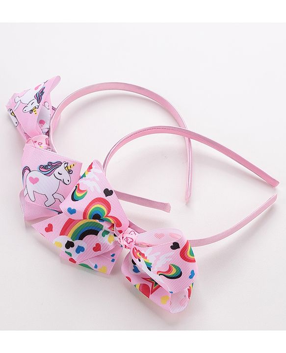 Babyhug Hair Bands- Pink