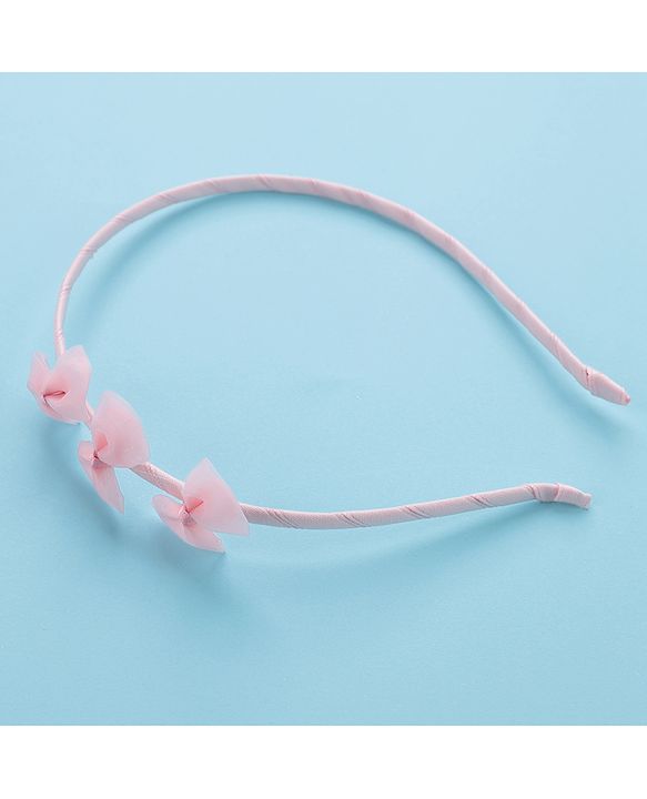 Babyhug Hair Bands- Yellow & Pink
