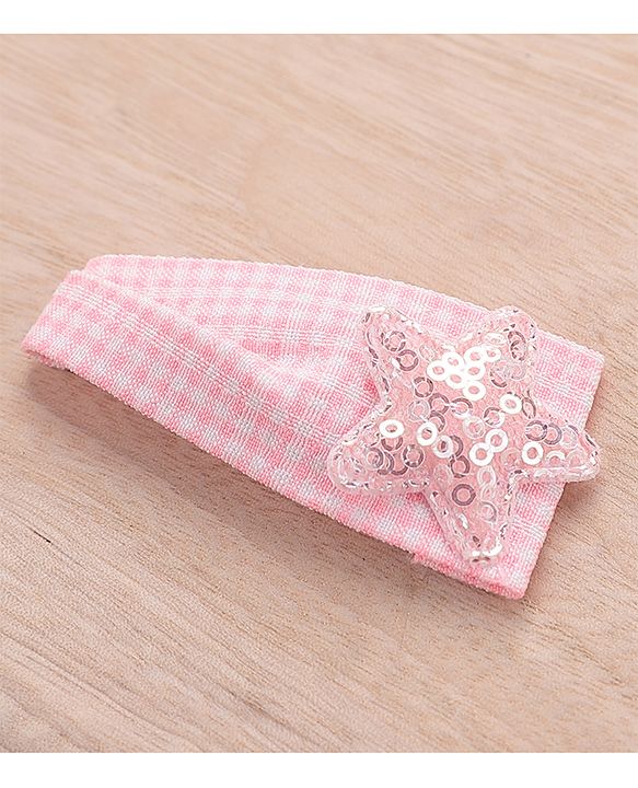 Babyhug Hair Pins And Clips Sequin Detailing Set of 2-  Pink