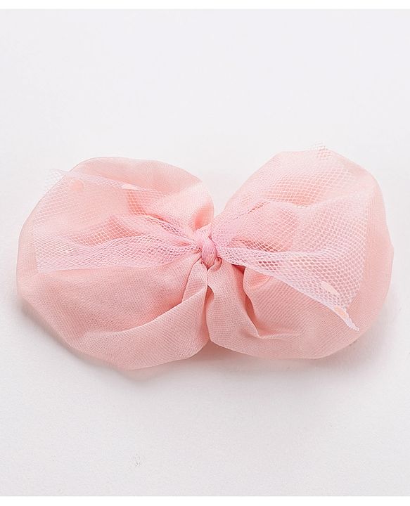 Babyhug Bow Shaped Hair Clips Pack of 2 - Pink