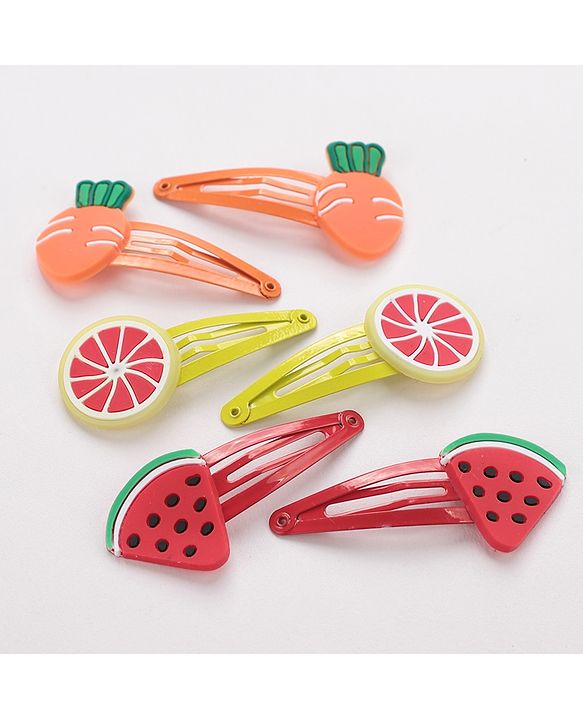 Babyhug Snap Clips Set of 10- Multicolor