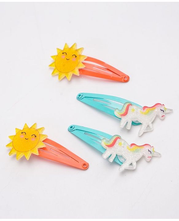 Babyhug Snap Clips Pack of 12 - Multicolor