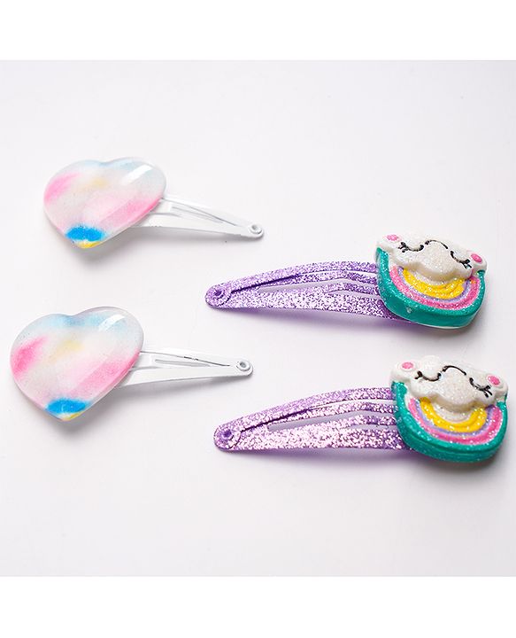 Babyhug Snap Clips Pack Of 12 - Multicolour