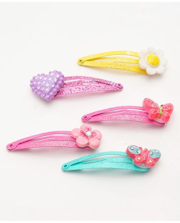 Babyhug Snap Clips Pack of 12 - Multicolor