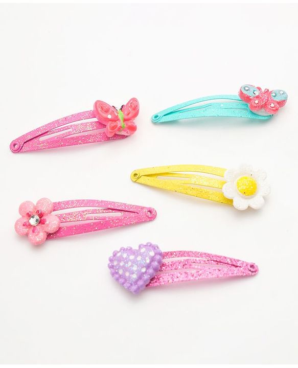 Babyhug Snap Clips Pack of 12 - Multicolor