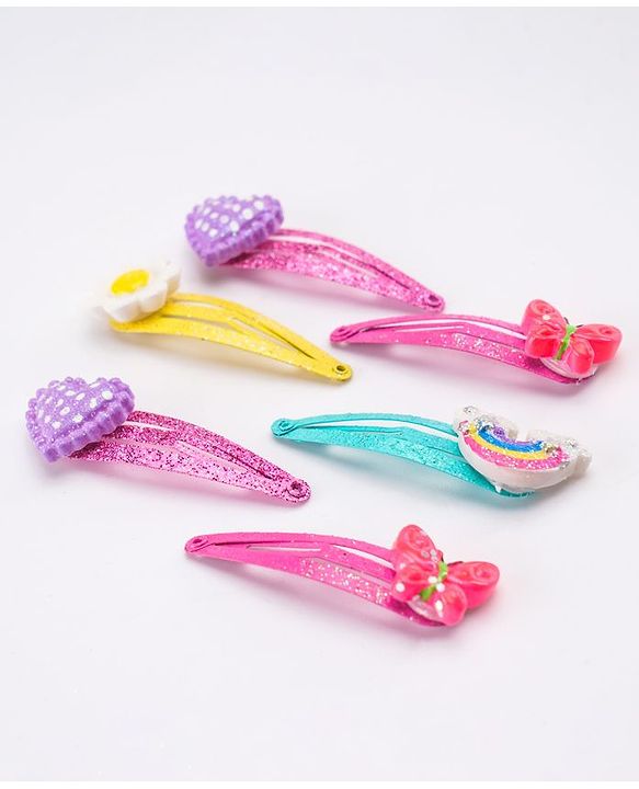 Babyhug Snap Clips Pack of 12 - Multicolor