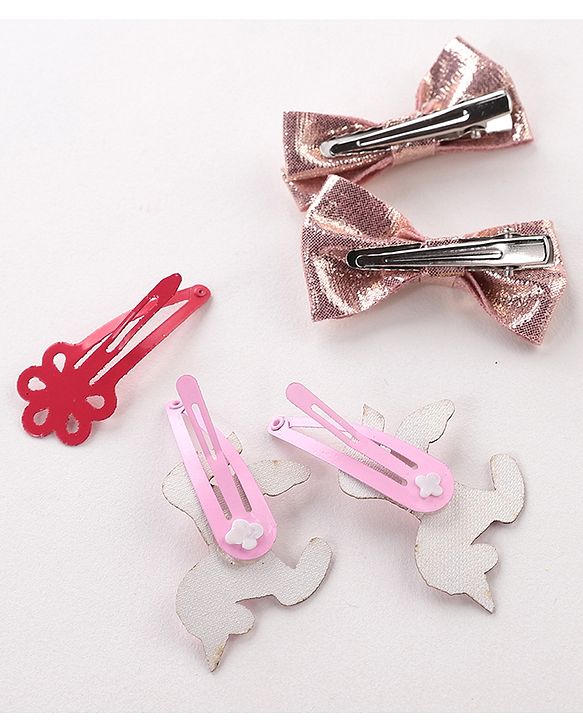 Babyhug Snap Clips Free Size Pack Of 10 - Multicolor