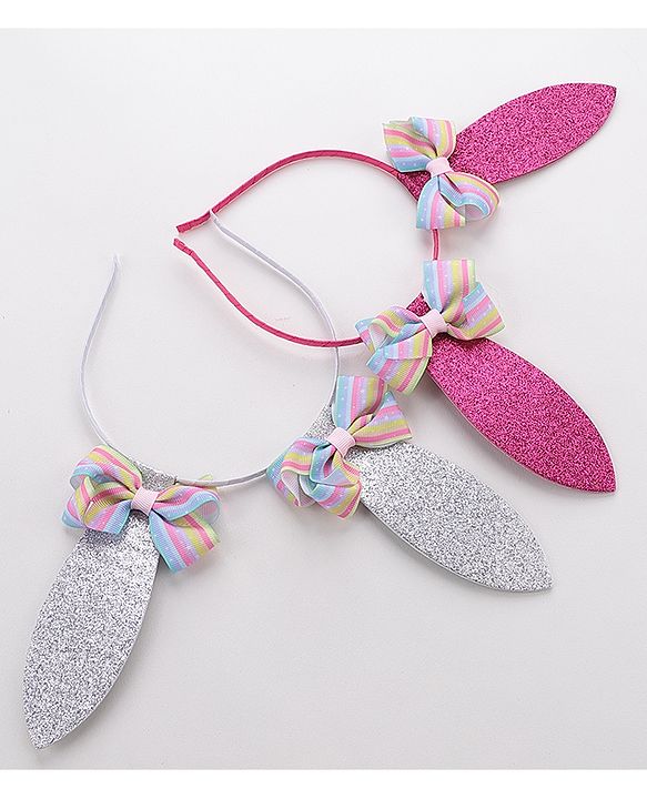 Pine Kids Hair Bands Multicolor B Free Size Girl
