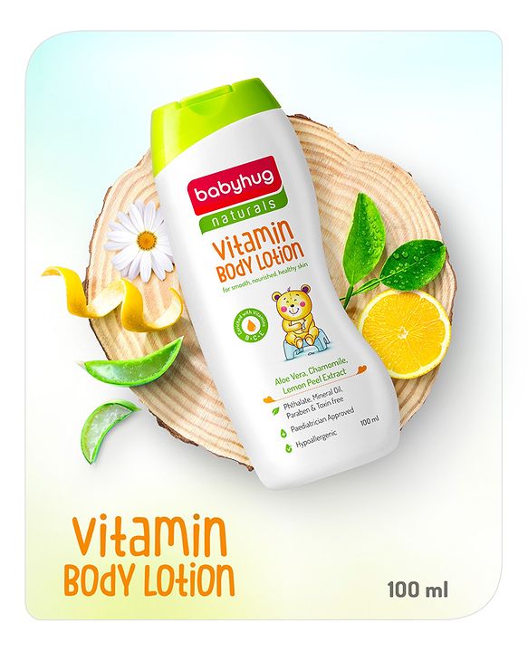 Babyhug Naturals Vitamin Body Lotion - 100 ml