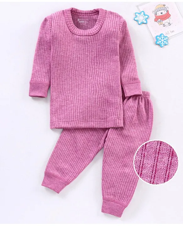 Buy Bodycare Full Sleeves Thermal Set Pink for Both (4-5Years
