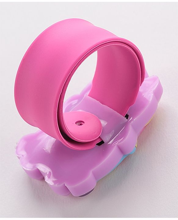 Babyhug Free Size Analog Watch - Dark Pink