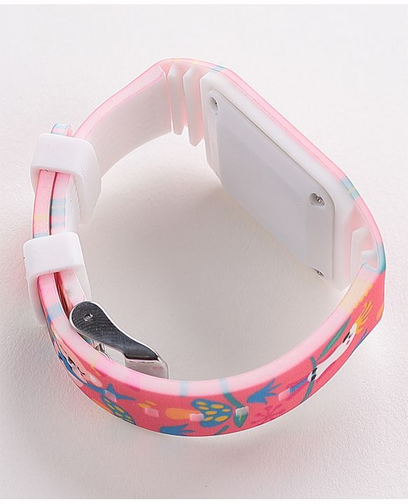 Babyhug Free Size Digital Watch Animal Design - Multicolour