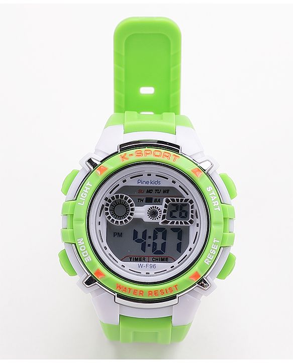 Pine Kids Digital Watch - Green