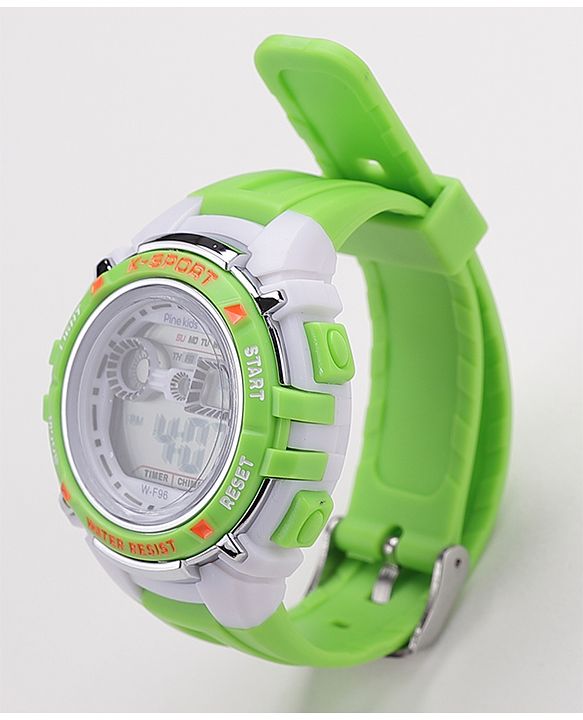 Pine Kids Digital Watch - Green