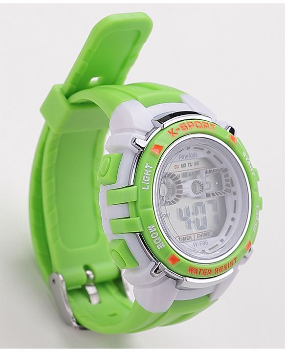 Pine Kids Digital Watch - Green