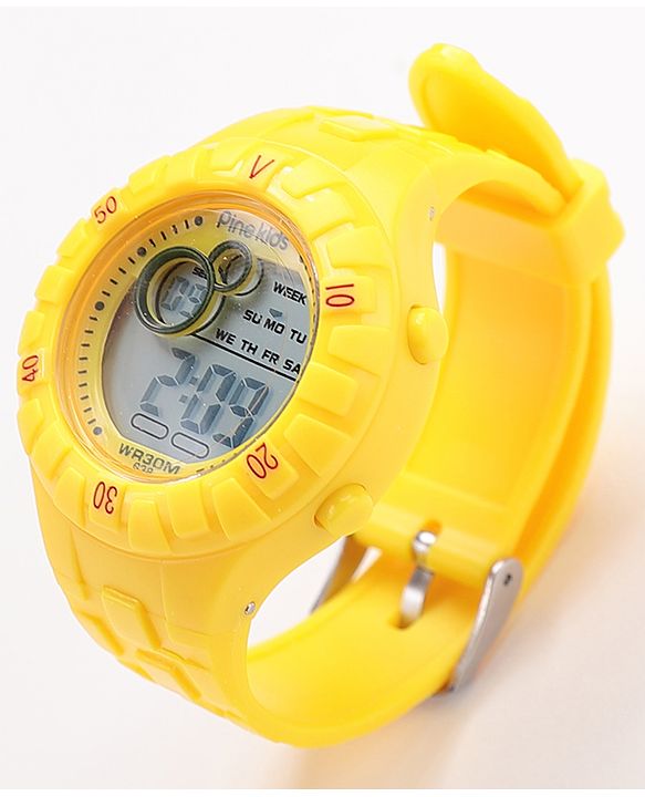 Pine Kids Digital Watch - Yellow