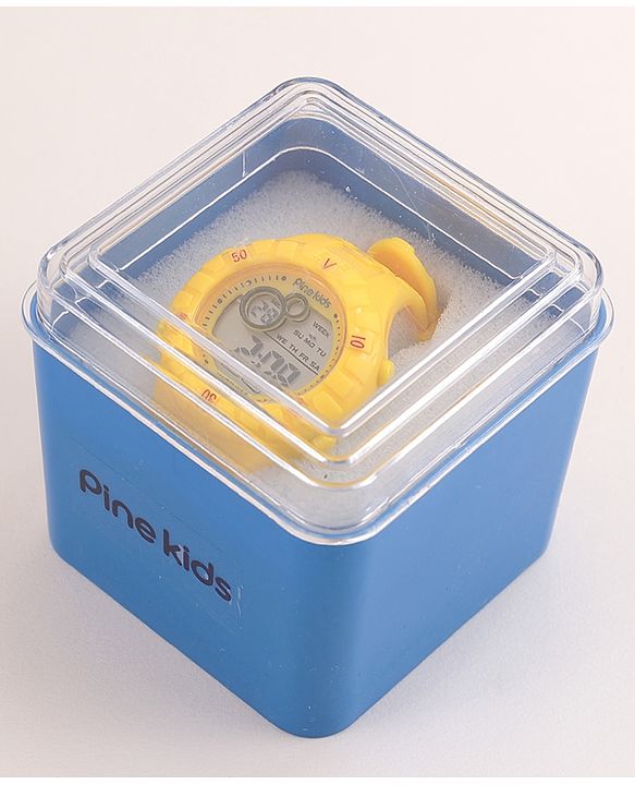 Pine Kids Digital Watch - Yellow