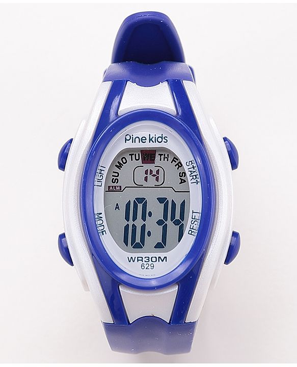 Pine Kids Digital Watch Free Size Girl- Purple