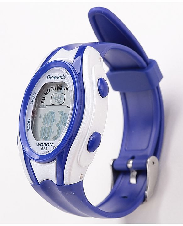 Pine Kids Digital Watch Free Size Girl- Purple