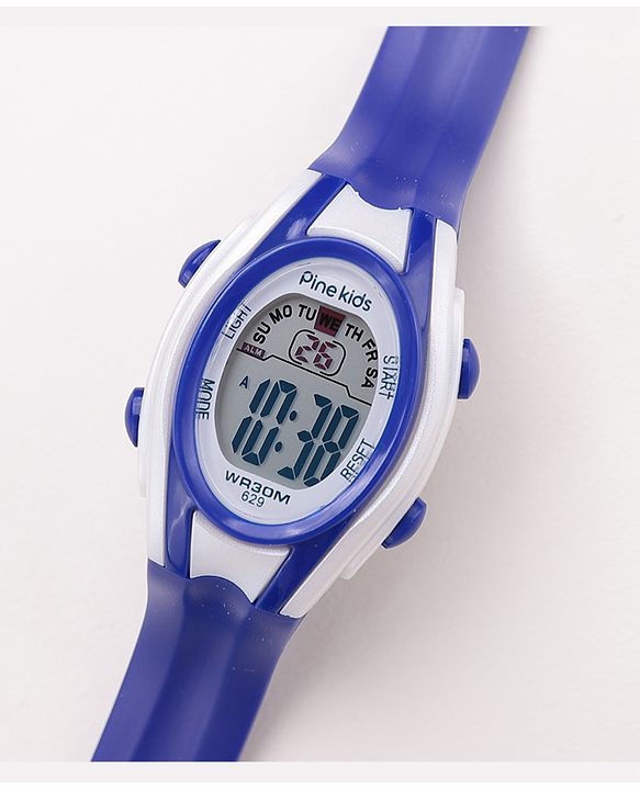 Pine Kids Digital Watch Free Size Girl- Purple