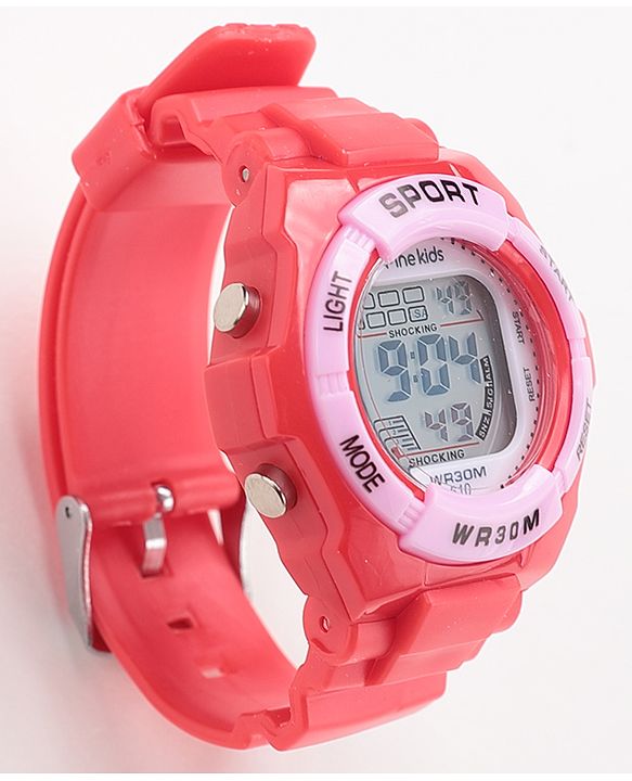Pine Kids Digital Watch - Red