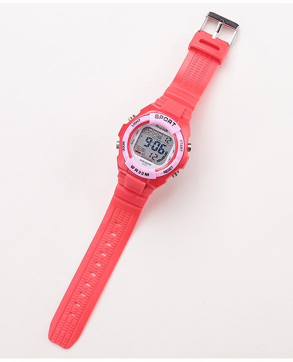 Pine Kids Digital Watch - Red