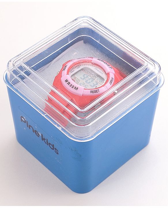 Pine Kids Digital Watch - Red