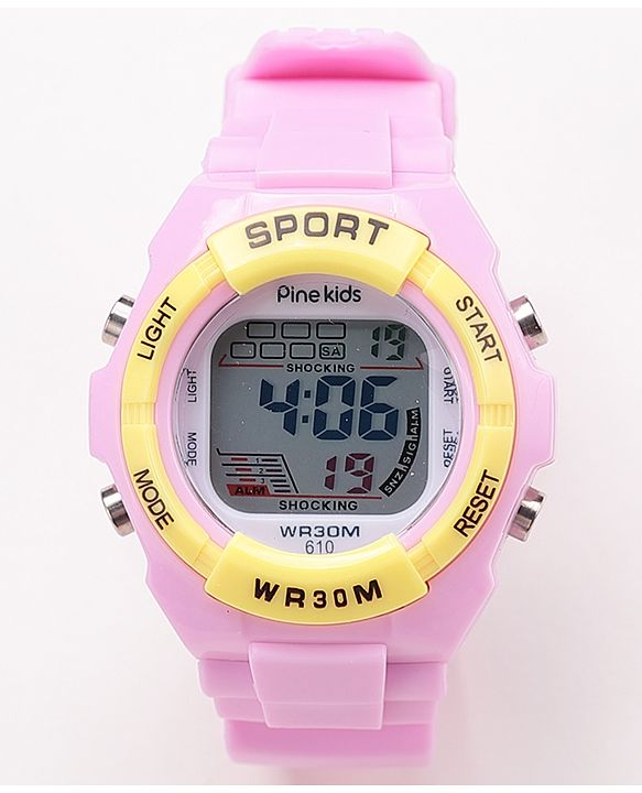 Pine Kids Digital Watch - Red