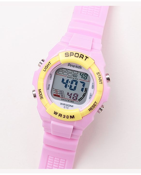 Pine Kids Digital Watch - Red