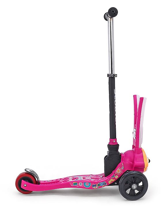 Babyhug Celerity Kids Kick Scooter - Pink