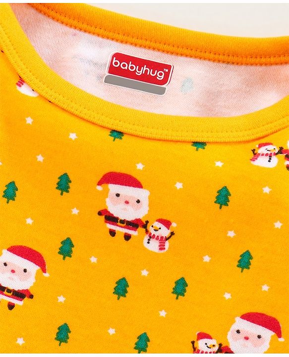 Babyhug 100% Cotton Onesie Multi Print Pack of 3 - Multicolour
