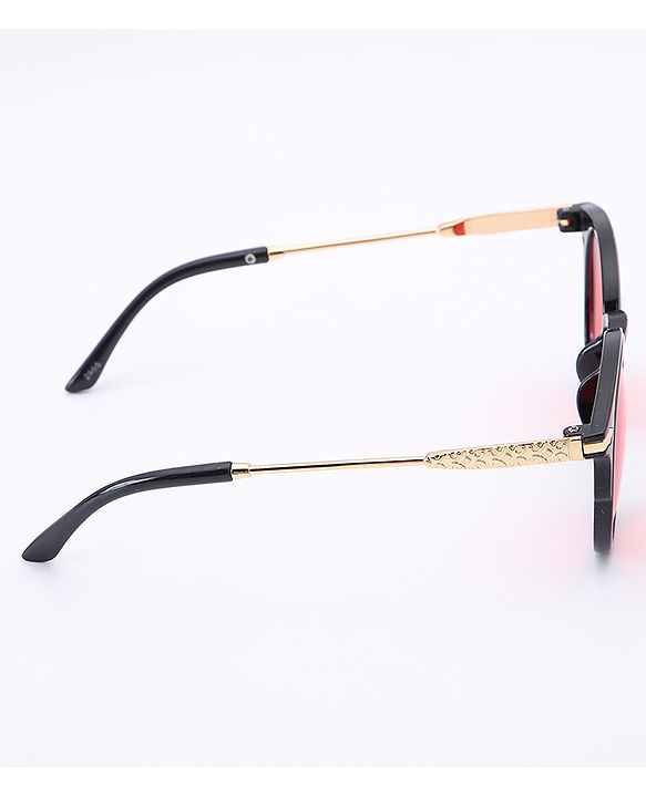 Pine Kids Wayfarer Sunglasses - Red Black
